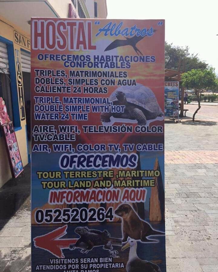 Hostal Albatros San Cristóbal Exterior foto